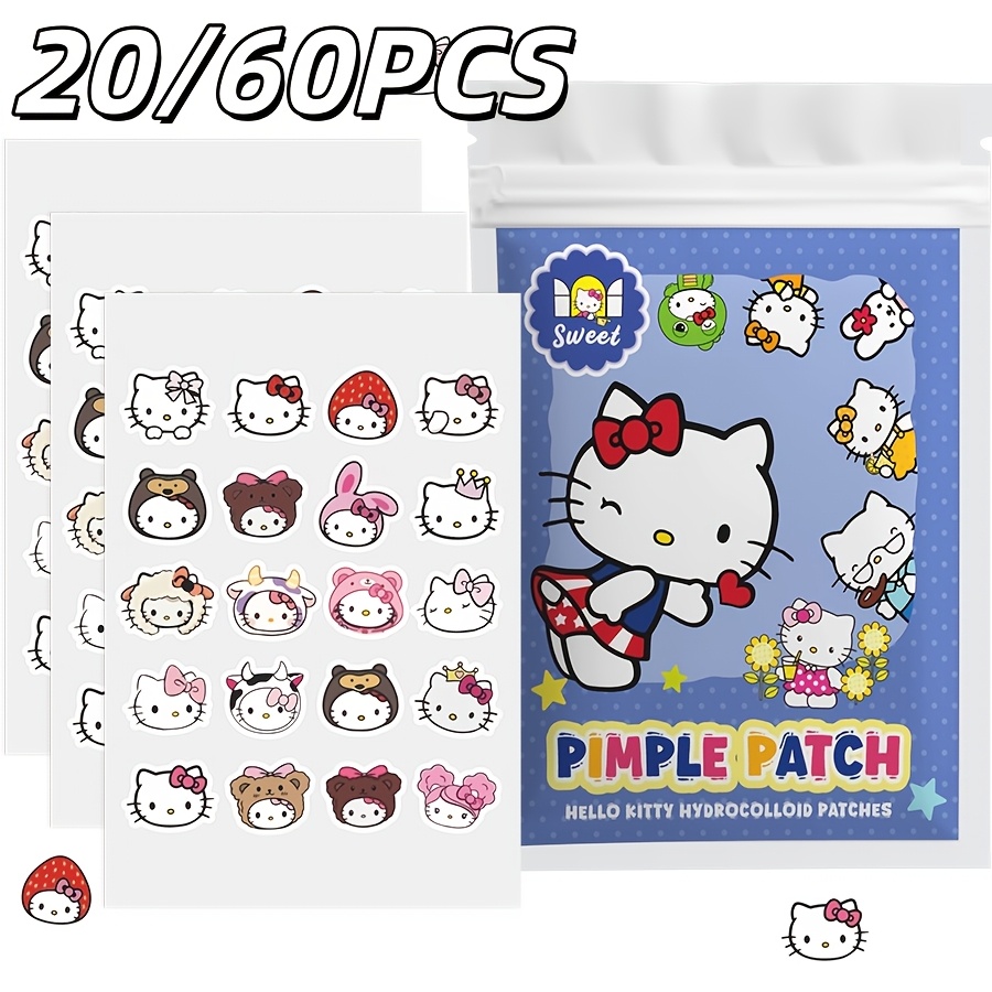 Skincare The Originote - 20/60PCS Sanrio Hello kitty Cartoon hydrocolloid