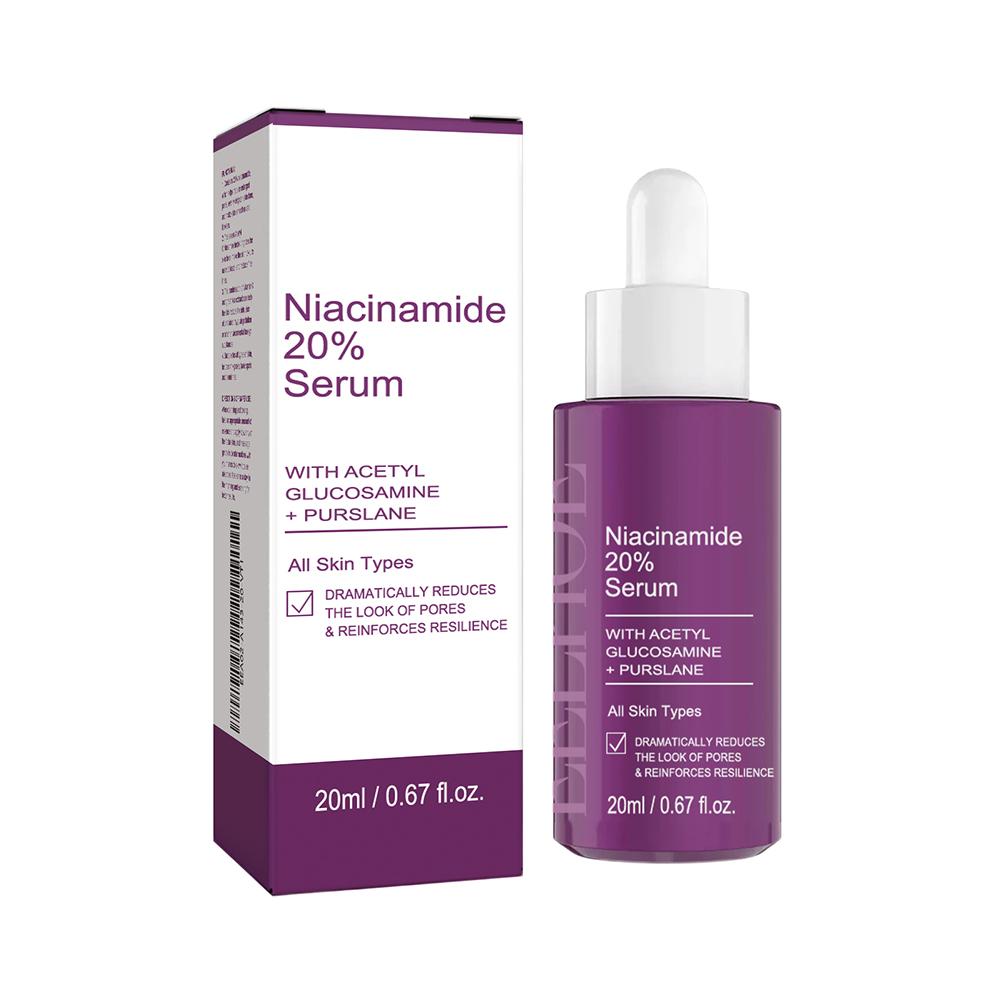 Lactic Acid Toner - Niacinamide Serum 20% High Concentration Formula