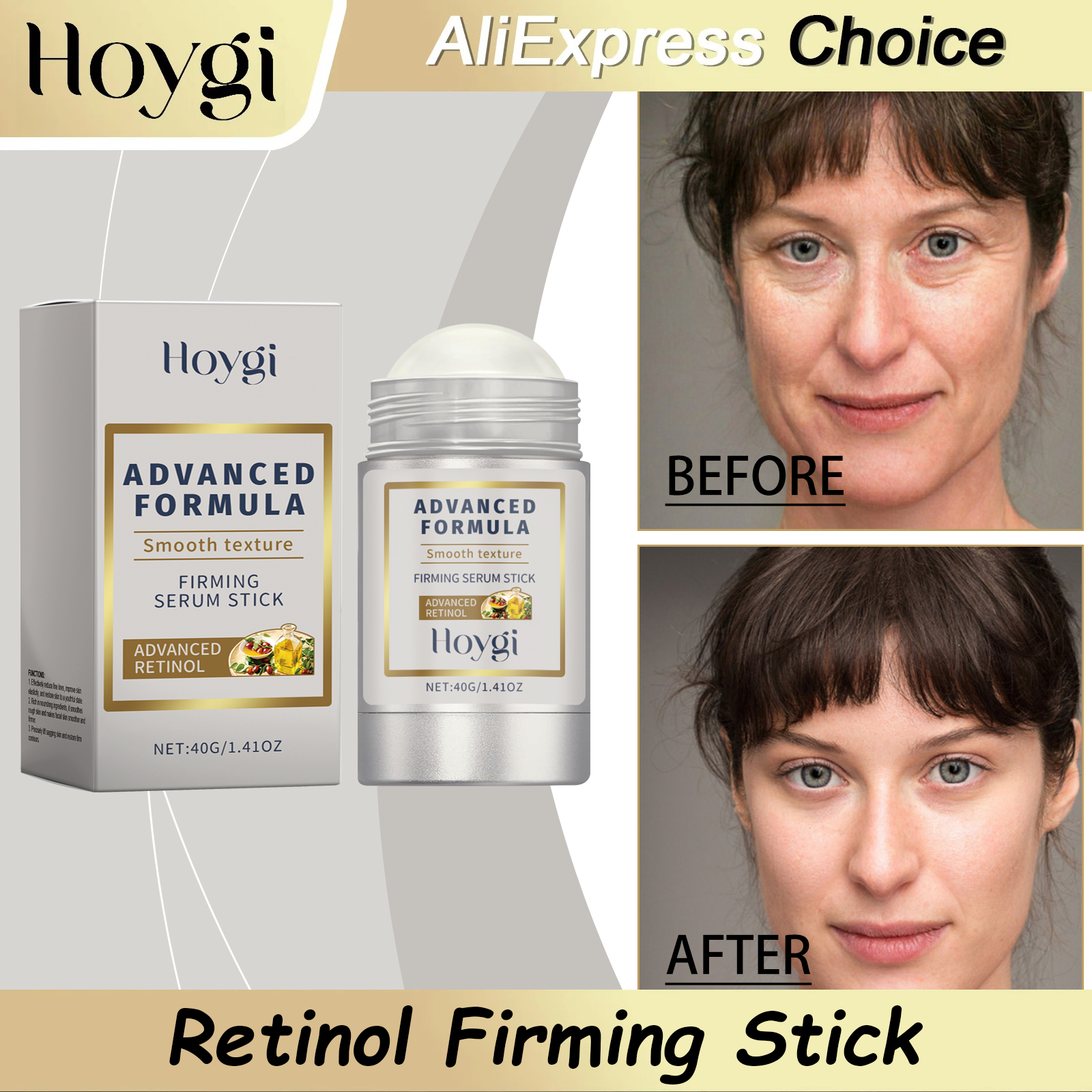 Retinol Vitamin A Cream - HOYGI Retinol Firming Stick Anti Wrinkle