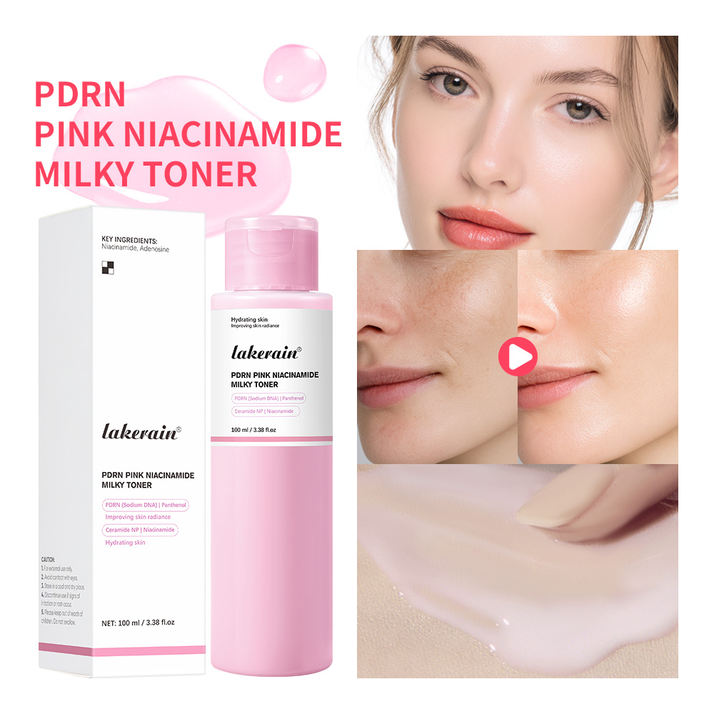 Lactic Acid Toner - PDRN Pink Niacinamide Milky Toner for