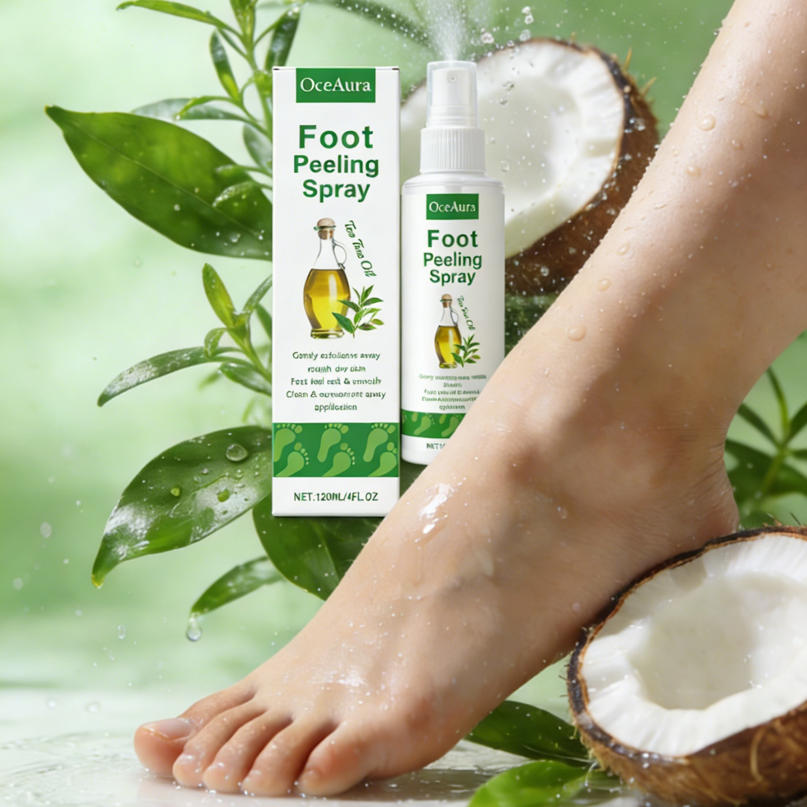 OceAura Foot Peeling Spray Sal - Azelaic Acid Cream recensie en prijs