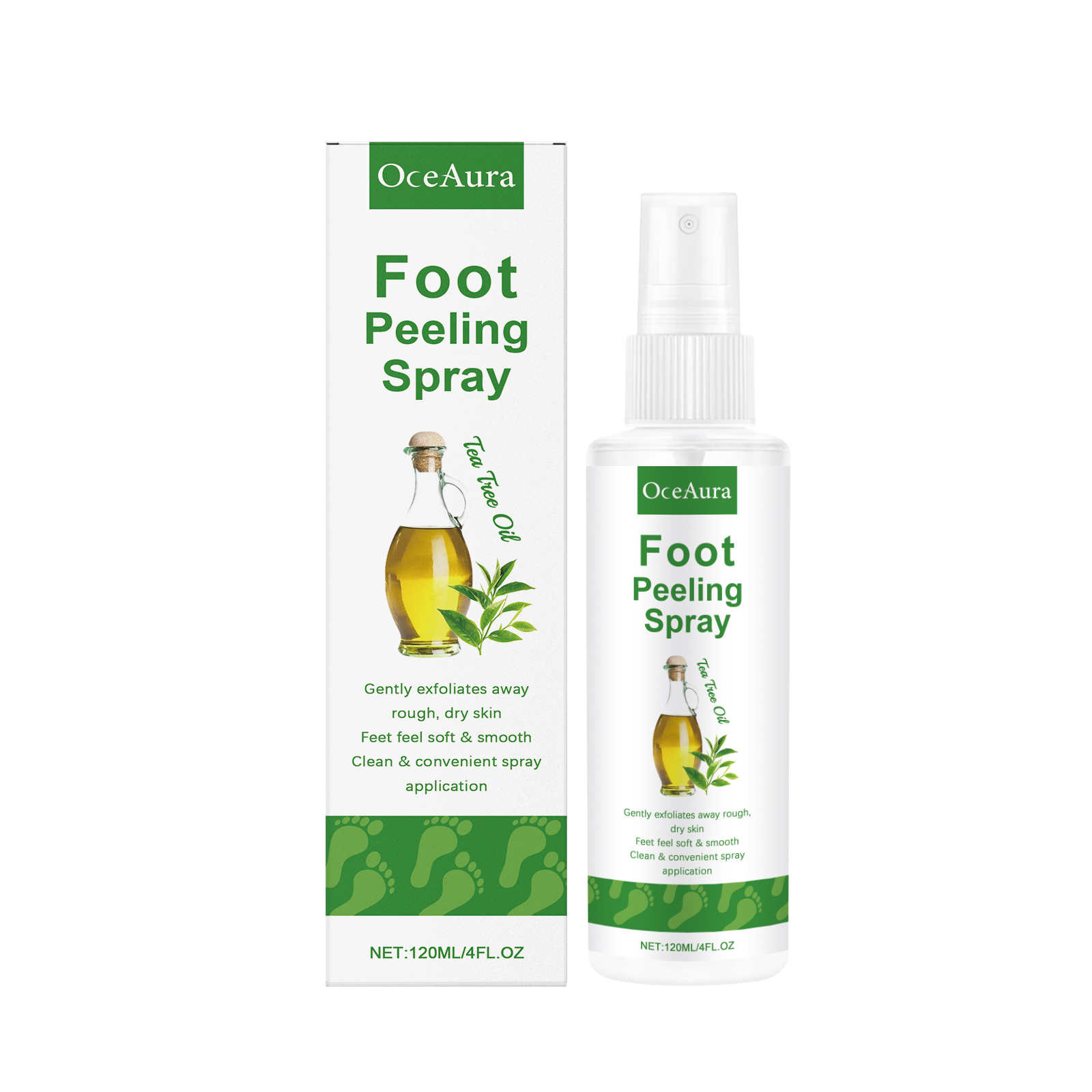 OceAura Foot Peeling Spray Sal - Azelaic Acid Cream recensie en prijs