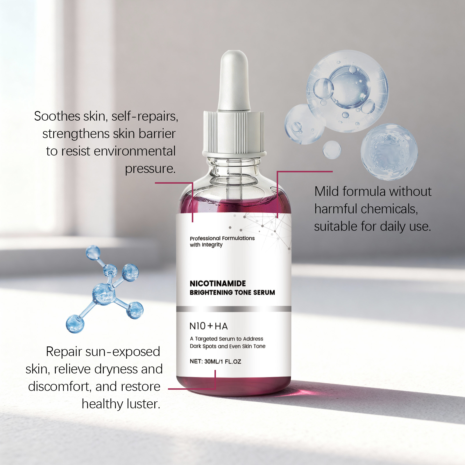 Niacinamide Facial Serum Brigh - Niacinamide Brightening Serum recensie en prijs