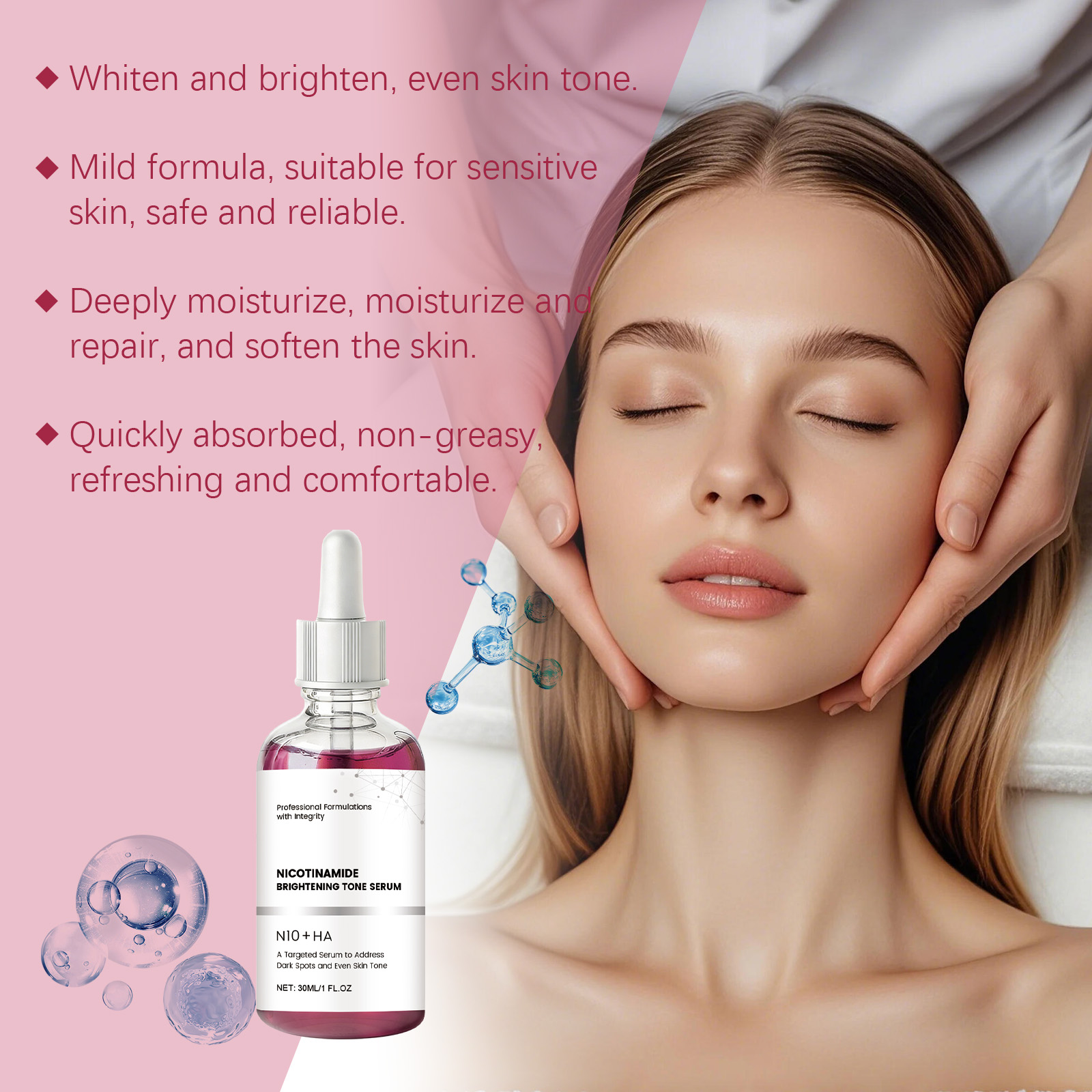 Niacinamide Facial Serum Brigh - Niacinamide Brightening Serum recensie en prijs