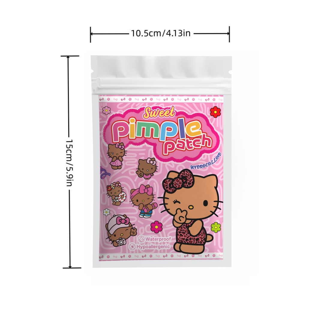 100PCS hello kitty Acne patche - Skincare The Originote recensie en prijs