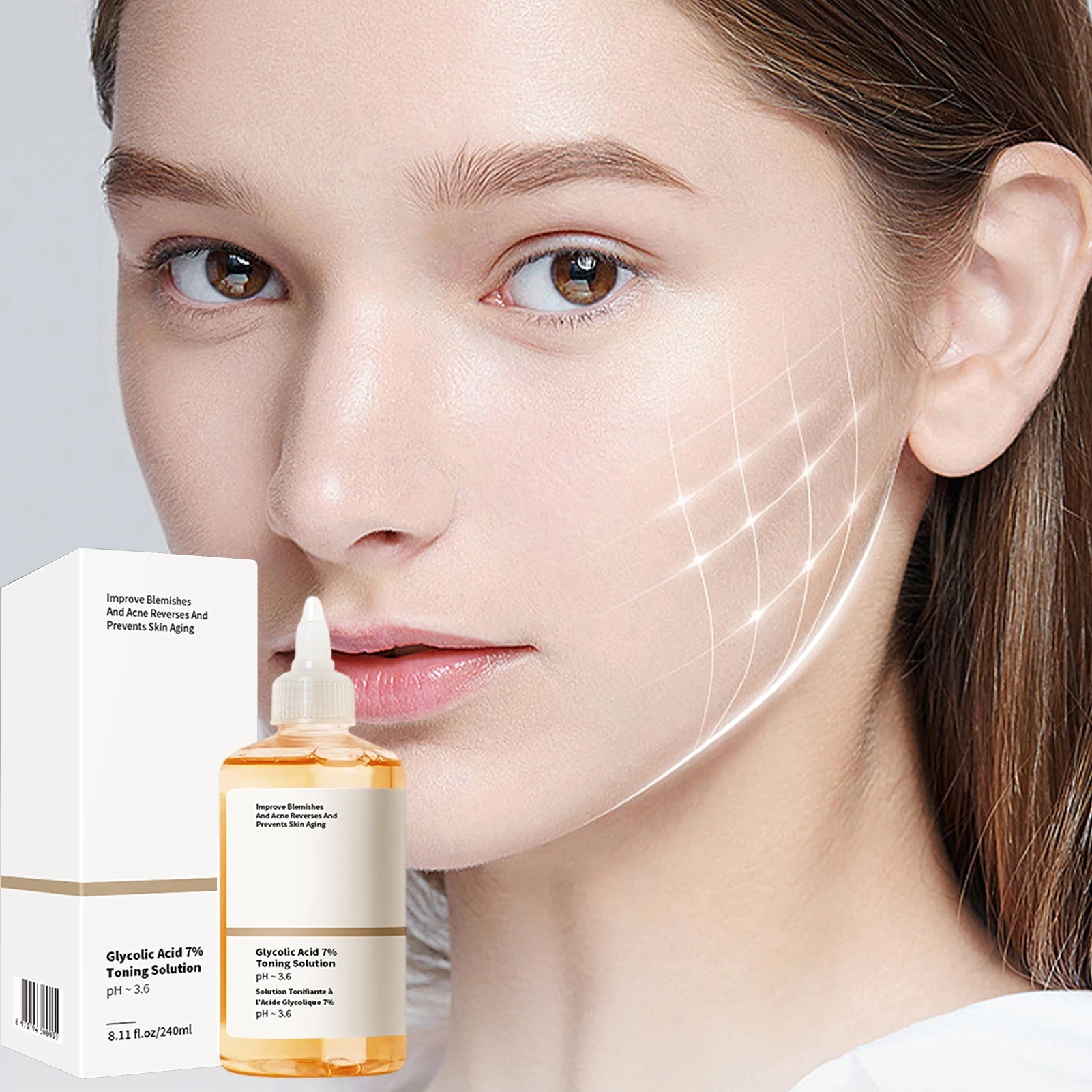 240ML Glycolic Acid 7% Exfolia - Lactic Acid Toner recensie en prijs