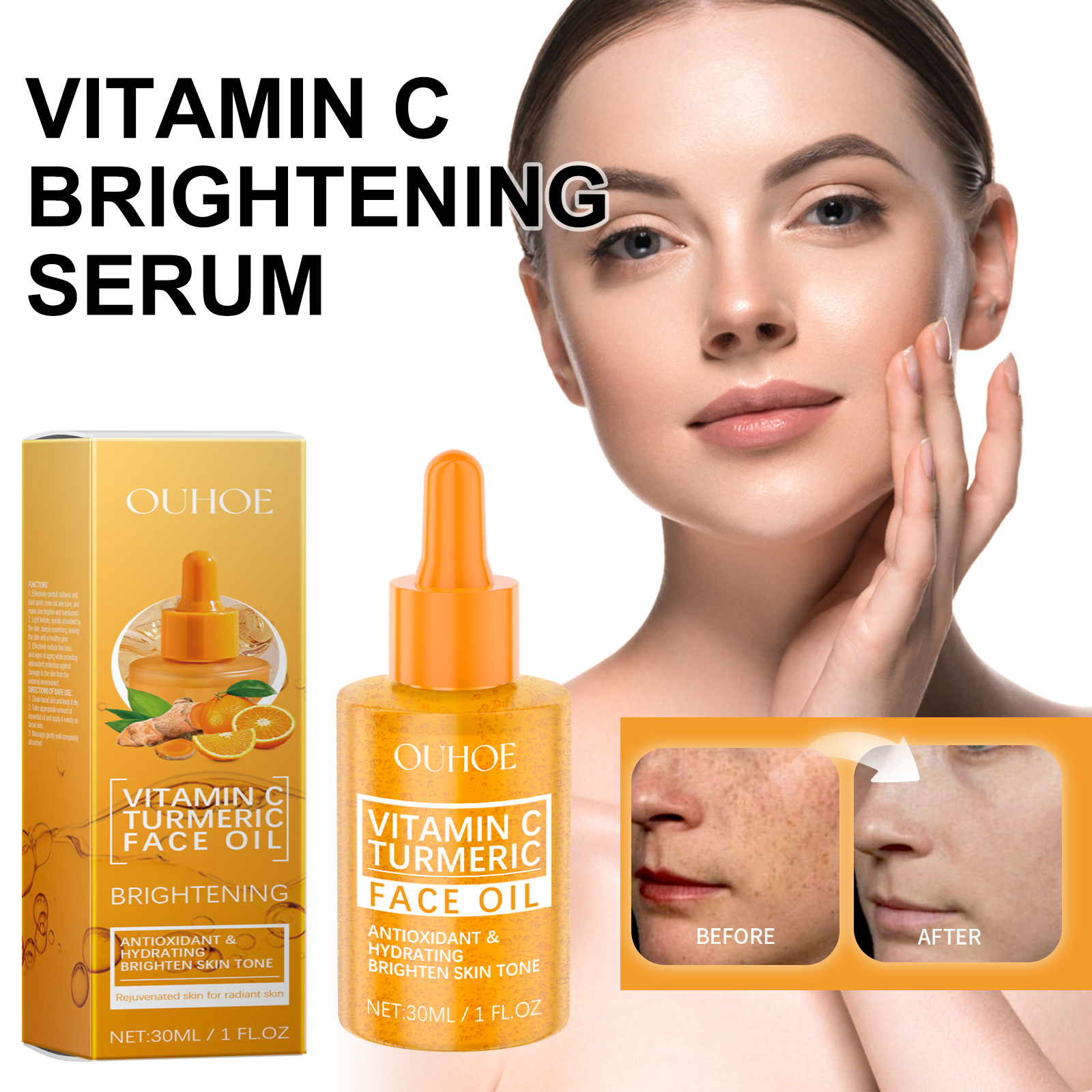 30ml Vitamin C Brightening Ser - Niacinamide Brightening Serum recensie en prijs