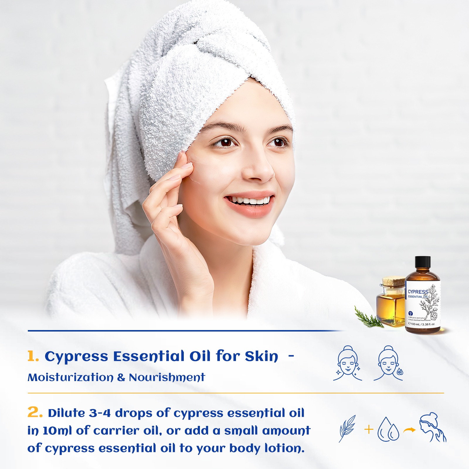 HIQILI Pure Cypress Essential  - Skincare Skin 1004 recensie en prijs