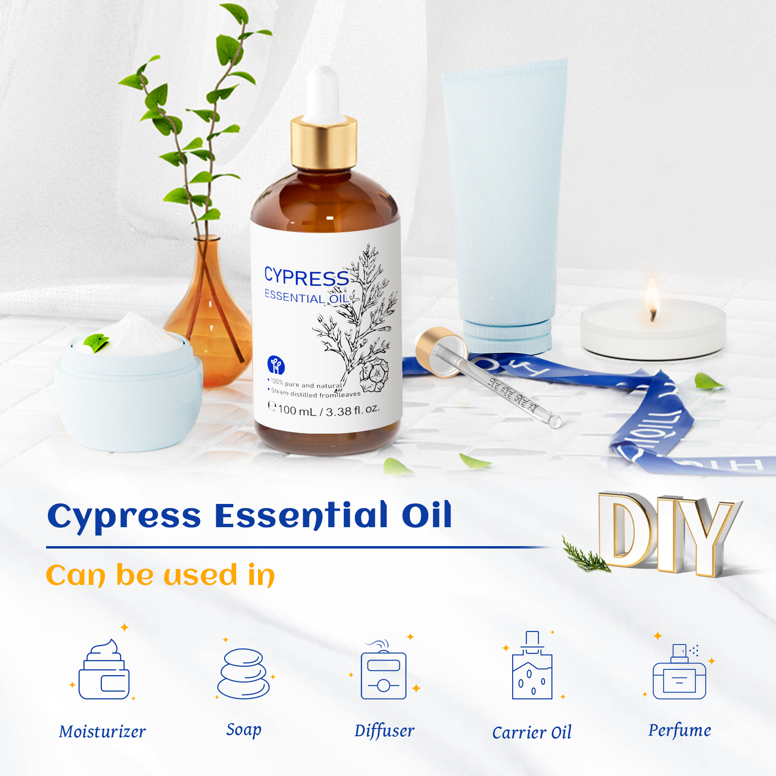 HIQILI Pure Cypress Essential  - Skincare Skin 1004 recensie en prijs