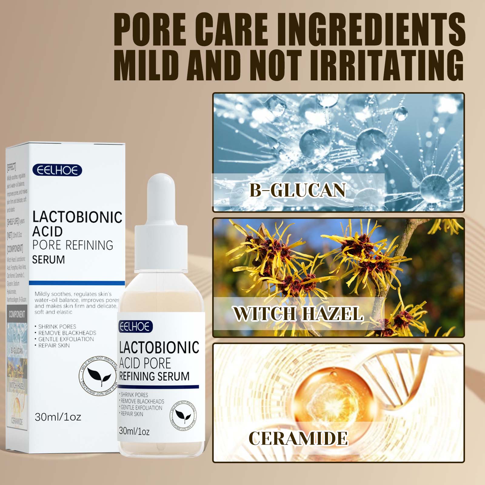 Lactose Acid Shrink Pores Seru - Lactic Acid Toner recensie en prijs