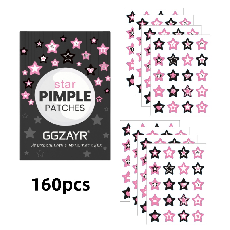 80/160pcs Star Acne Patch Set  - Skincare The Originote recensie en prijs