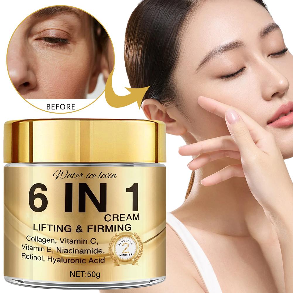 6 IN 1 Collagen Face Cream Lif - Retinol Vitamin A Cream recensie en prijs
