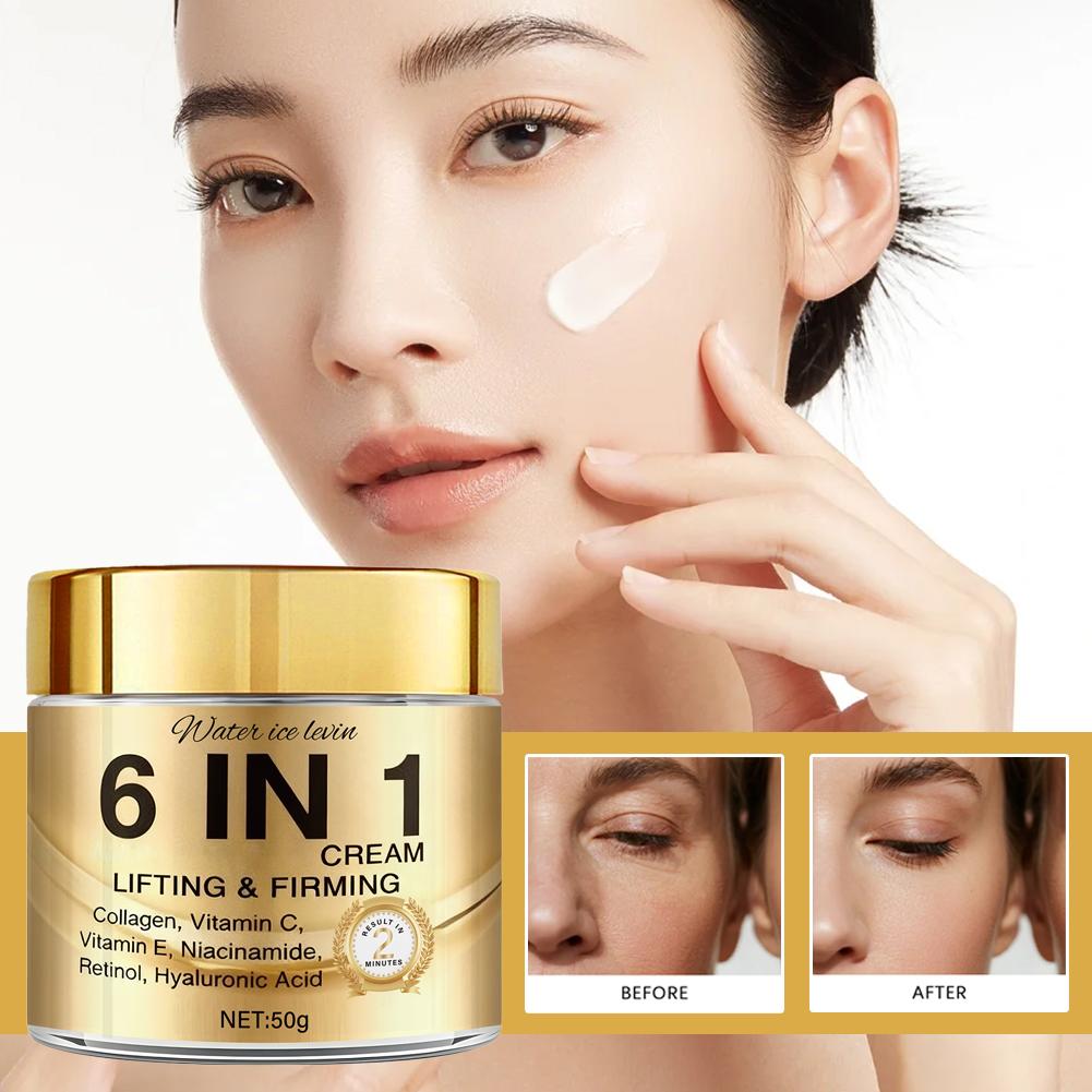 6 IN 1 Collagen Face Cream Lif - Retinol Vitamin A Cream recensie en prijs