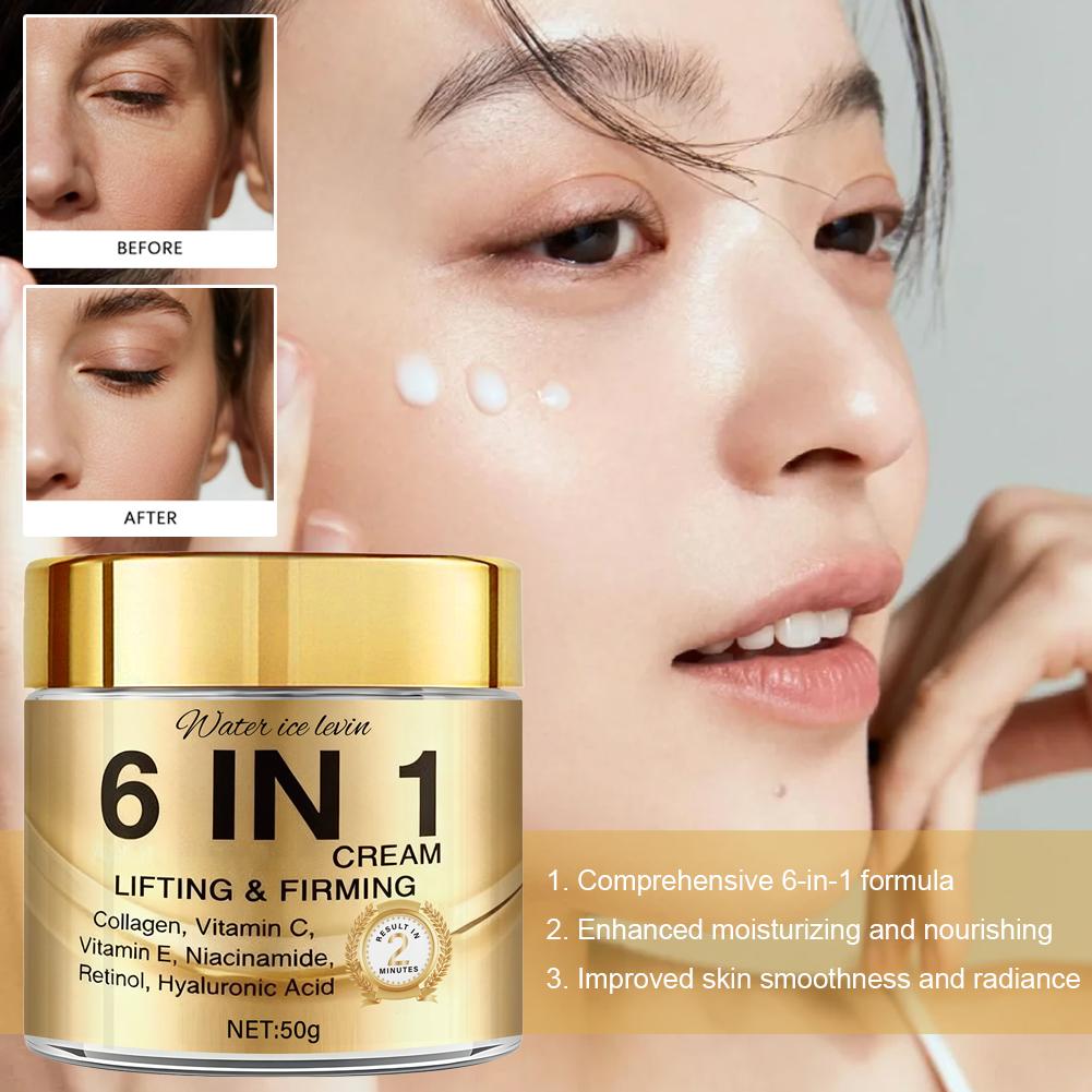 6 IN 1 Collagen Face Cream Lif - Retinol Vitamin A Cream recensie en prijs