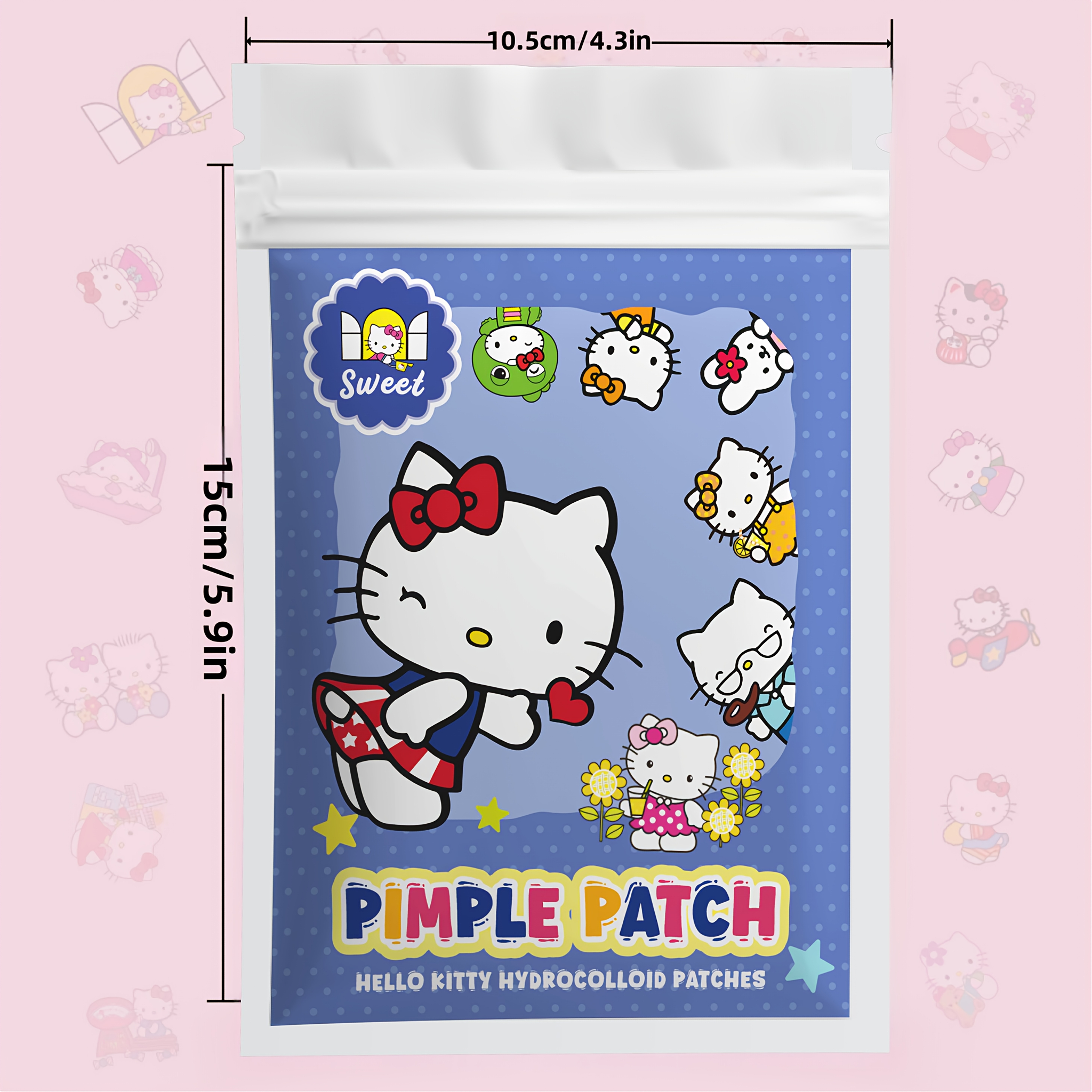 20/60PCS Sanrio Hello kitty Ca - Skincare The Originote recensie en prijs