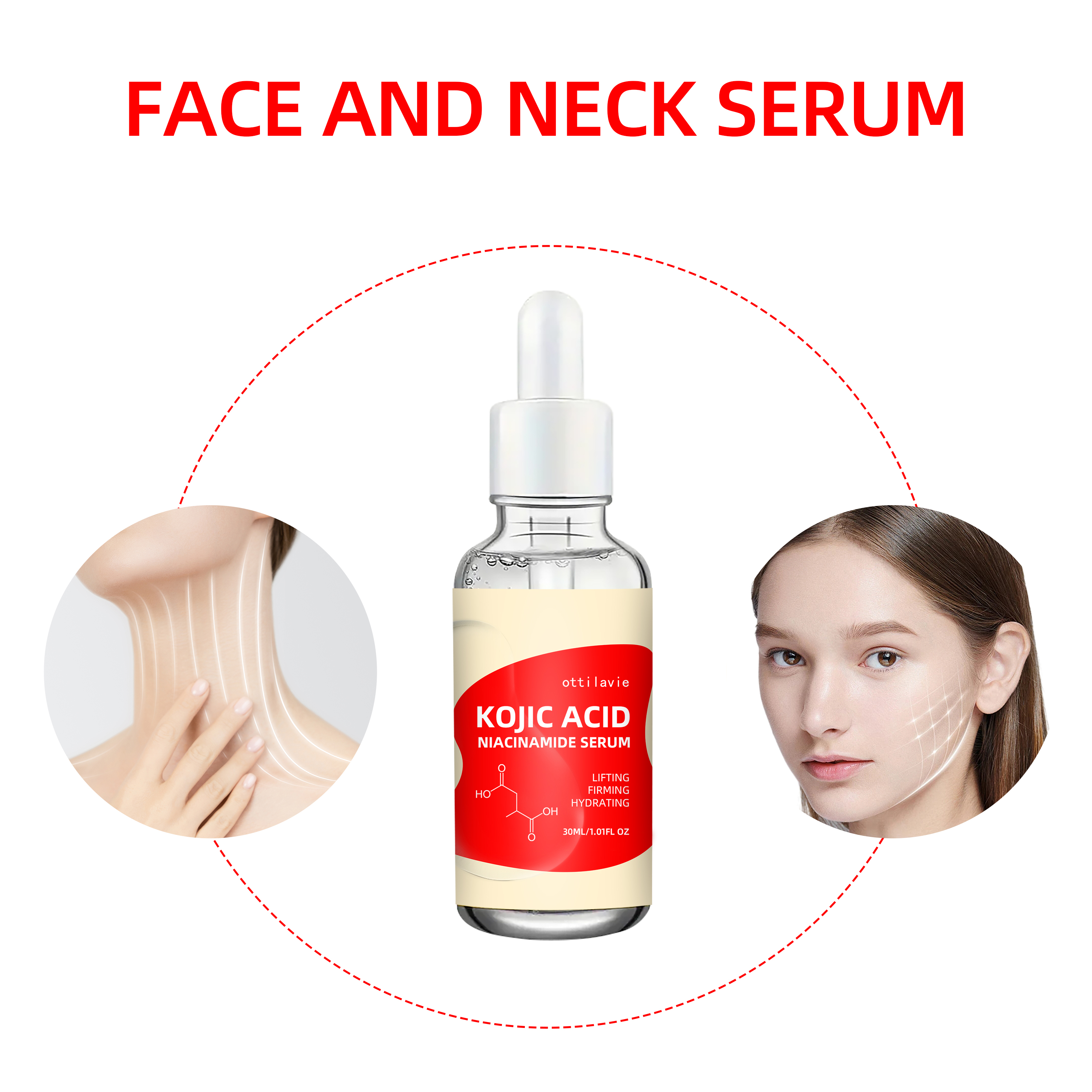 Ottilavie Kojic Acid & Niacina - Niacinamide Brightening Serum recensie en prijs