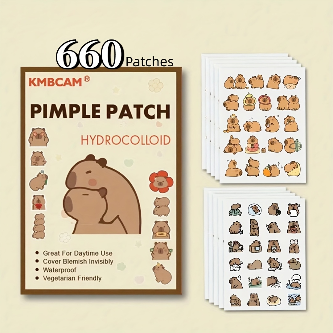Capybara Shaped Pimple Patches - Skincare The Originote recensie en prijs