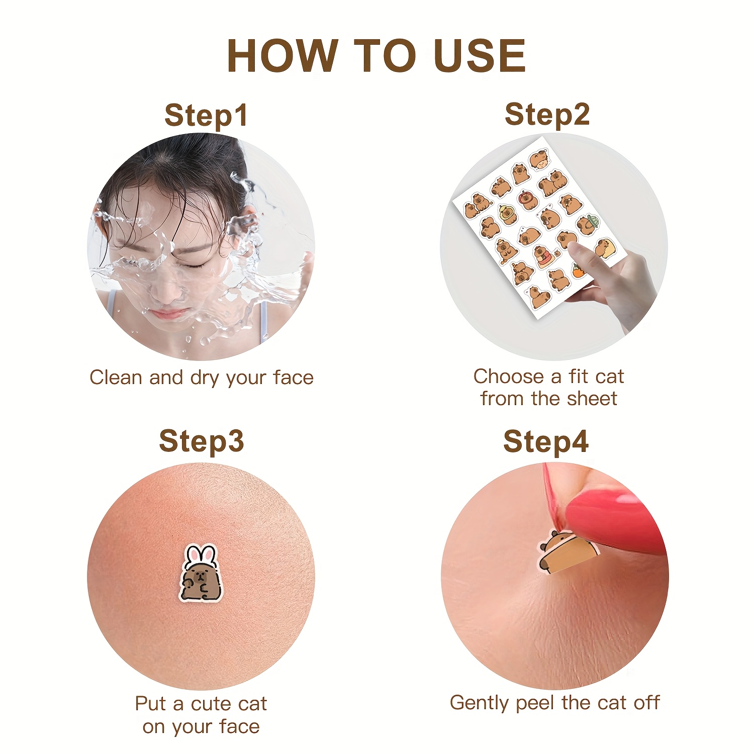 Capybara Shaped Pimple Patches - Skincare The Originote recensie en prijs