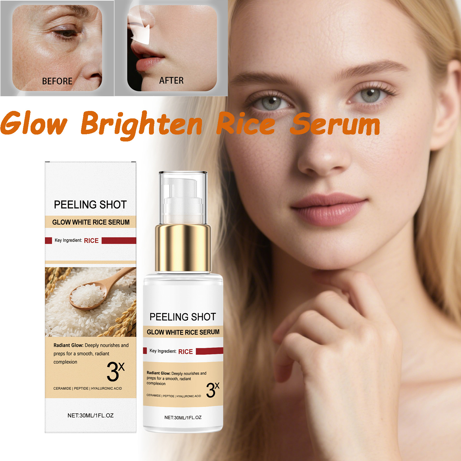 Glow Brightening Rice Essence  - Niacinamide Brightening Serum recensie en prijs