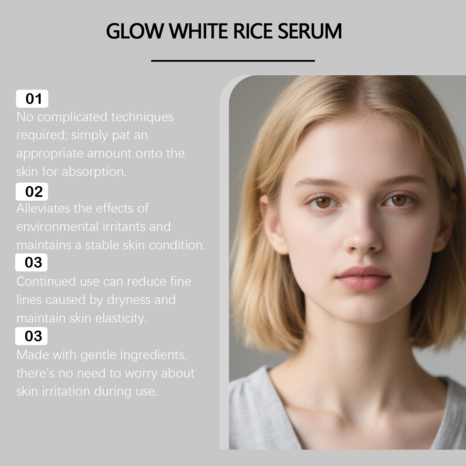 Glow Brightening Rice Essence  - Niacinamide Brightening Serum recensie en prijs