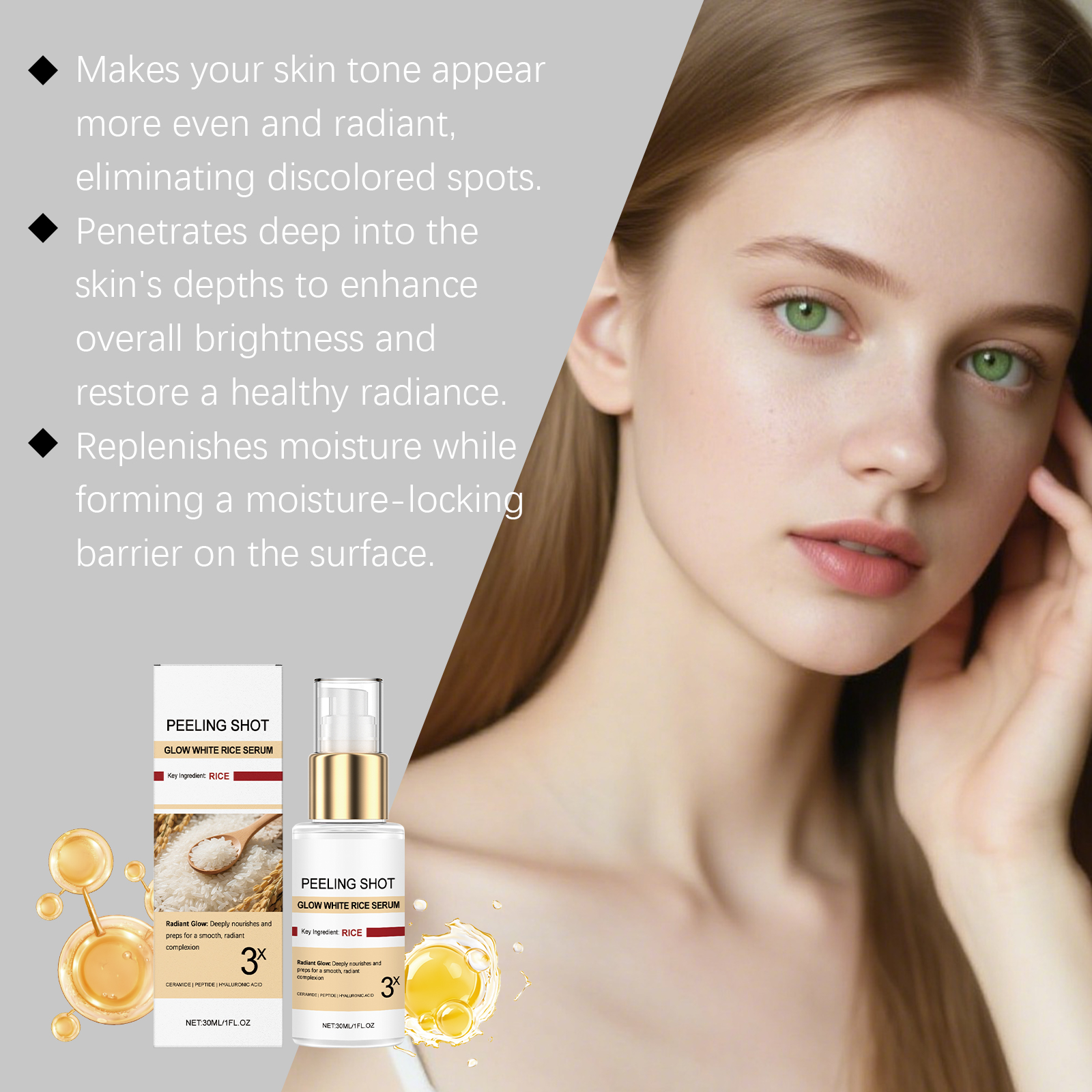 Glow Brightening Rice Essence  - Niacinamide Brightening Serum recensie en prijs