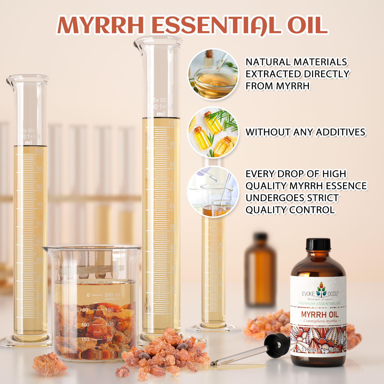 EVOKE OCCU Myrrh Essential Oil - Skincare Skin 1004 recensie en prijs