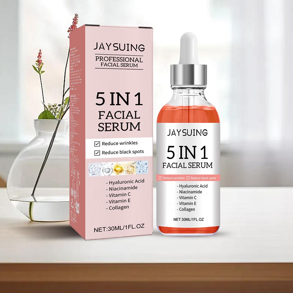 5 in 1 Facial Serum Hyaluronic - Niacinamide Brightening Serum recensie en prijs