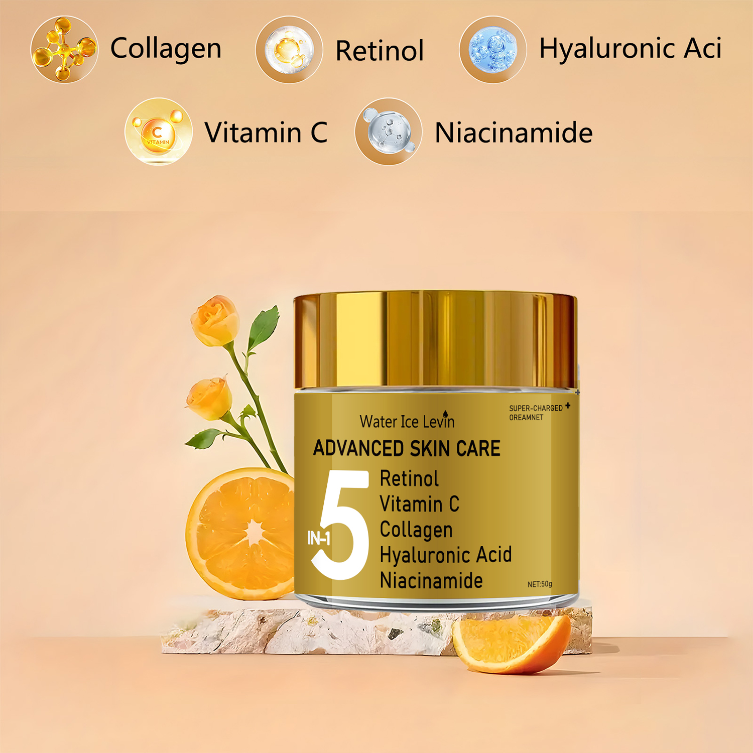 5-in-1 Facial Moisturizing Cre - Retinol Vitamin A Cream recensie en prijs