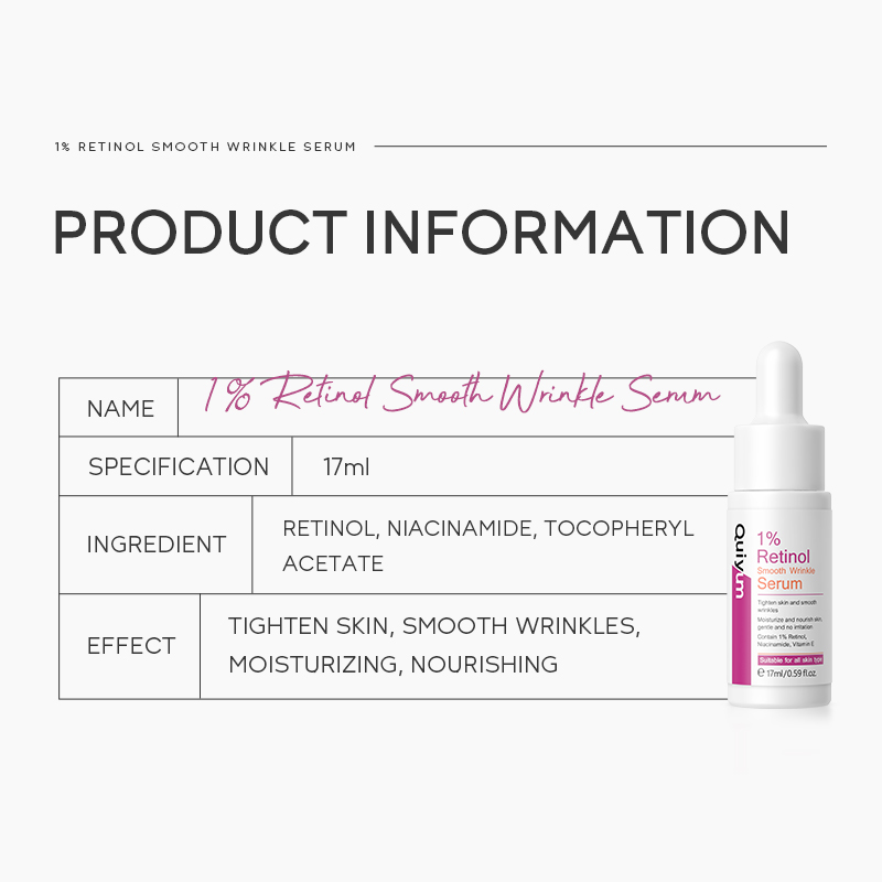 Quiyum 1% Retinol Smooth Wrink - Niacinamide Brightening Serum recensie en prijs