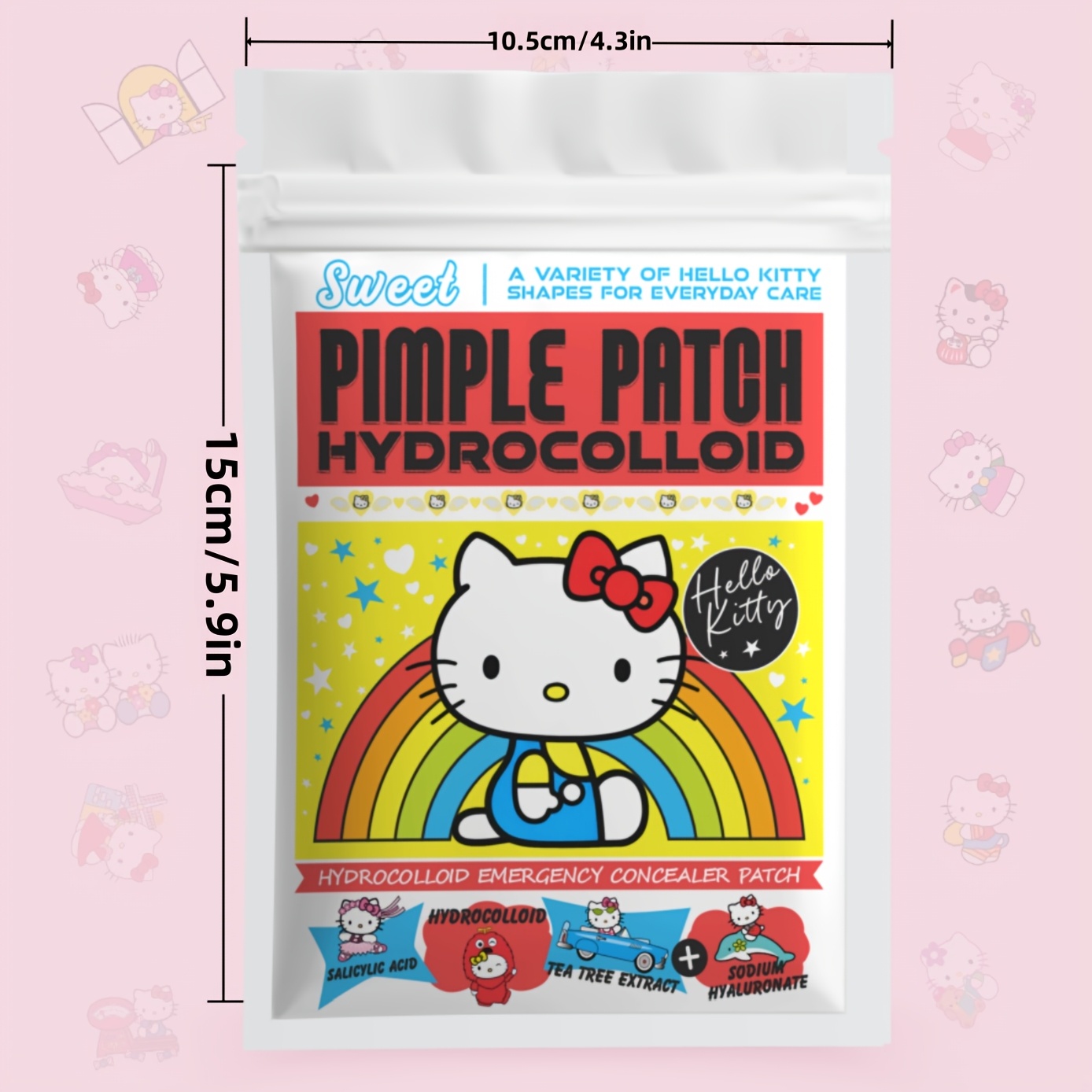 120PCS Hello kitty Cartoon hyd - Skincare The Originote recensie en prijs