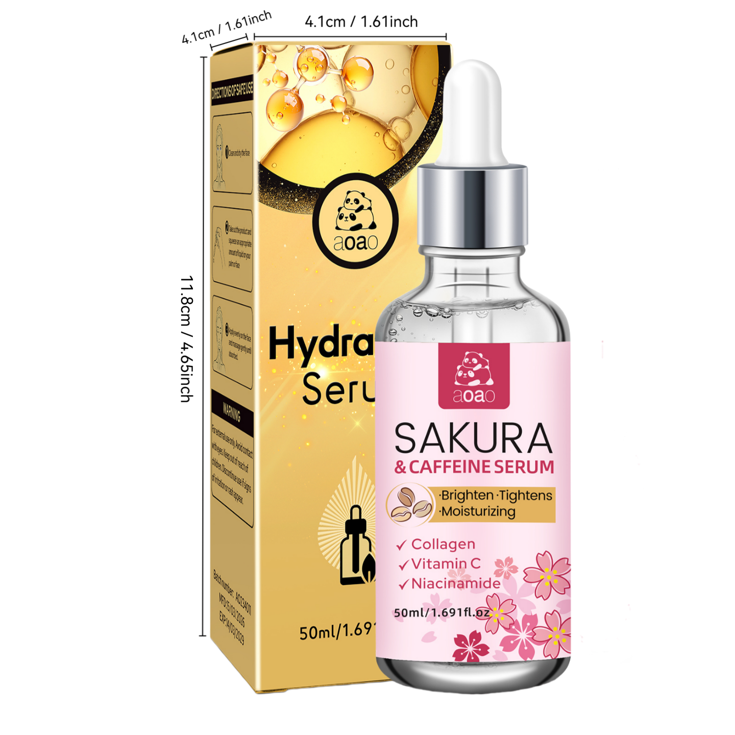 Sakura Essence contains Niacin - Niacinamide Brightening Serum recensie en prijs